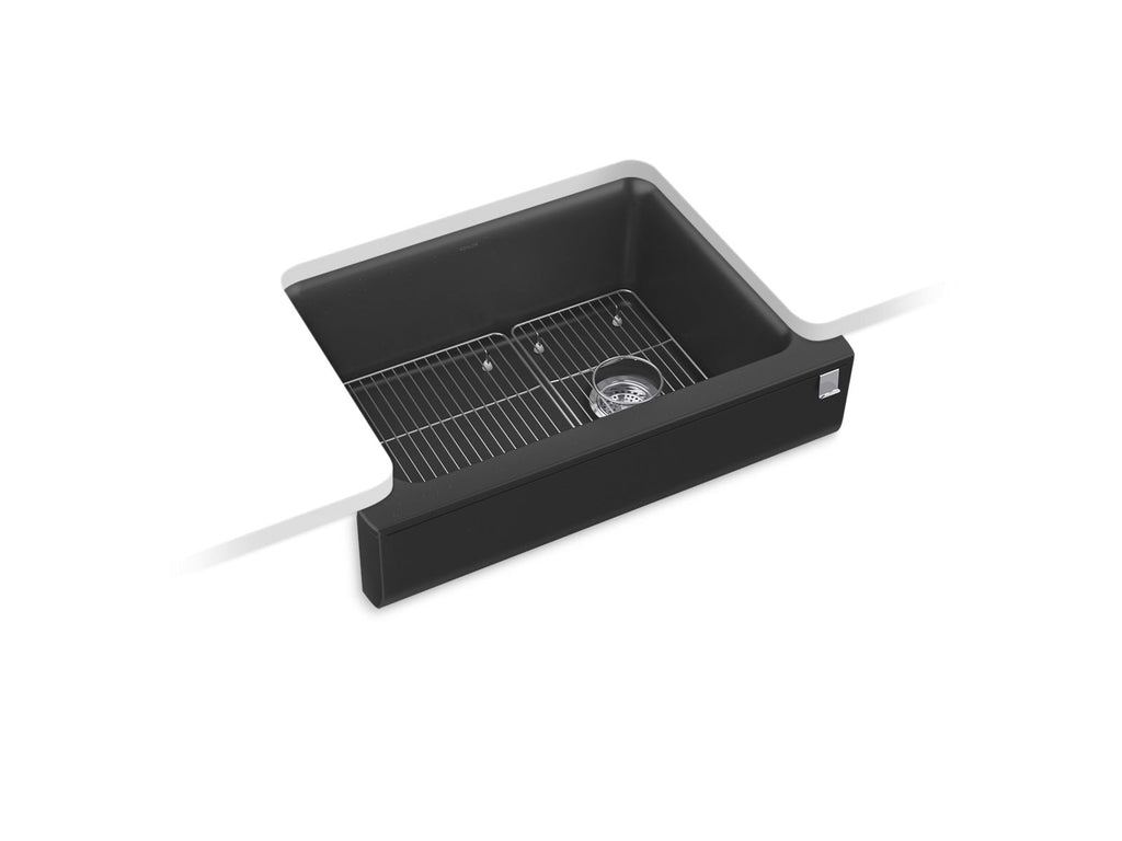 Cairn® 29-3/4" Undermount Single-Bowl Farmhouse Kitchen Sink With Short Apron