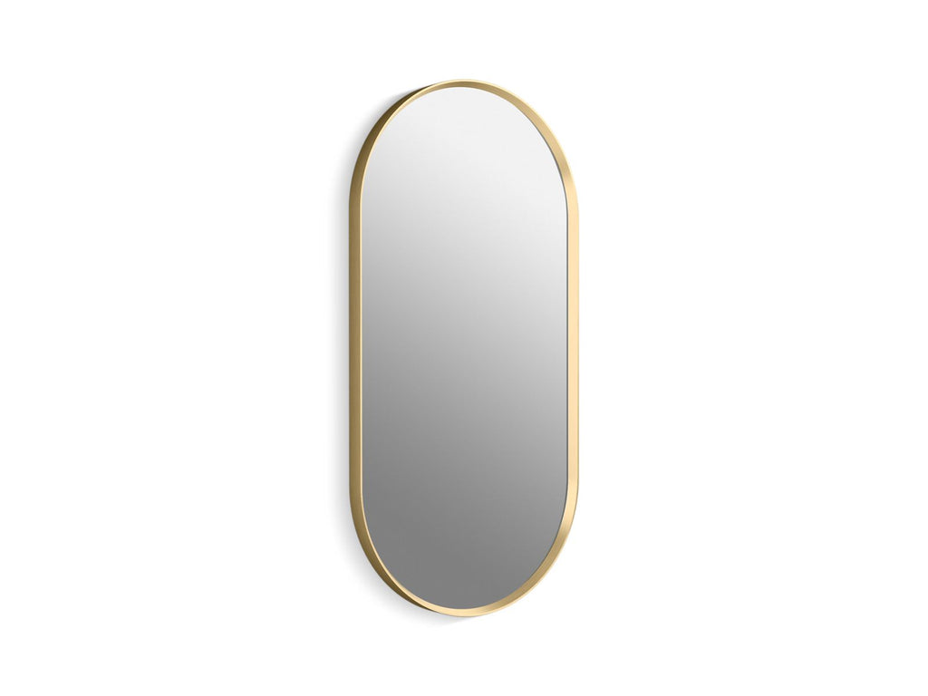 Essential 18" X 36" Capsule Framed Mirror