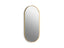 Essential 18" X 36" Capsule Framed Mirror
