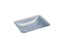 Yepsen® 20" Rectangular Undermount Bathroom Sink, No Overflow