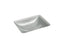 Yepsen® 20" Rectangular Undermount Bathroom Sink, No Overflow
