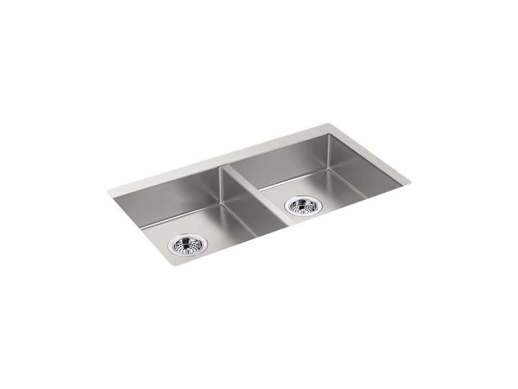 Strive® 32" Undermount Double-Bowl Kitchen Sink