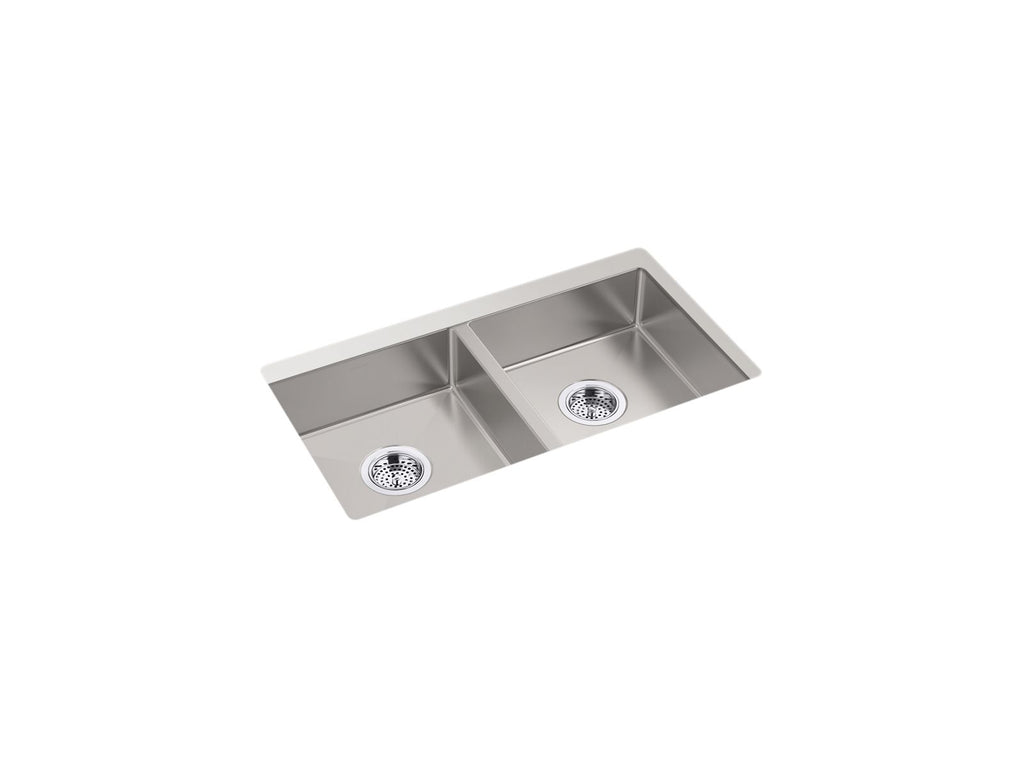 Strive® 29-1/2" Undermount Double-Bowl Kitchen Sink
