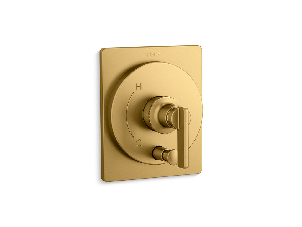 Castia™ By Studio Mcgee Rite-Temp® Valve Trim With Push-Button Diverter