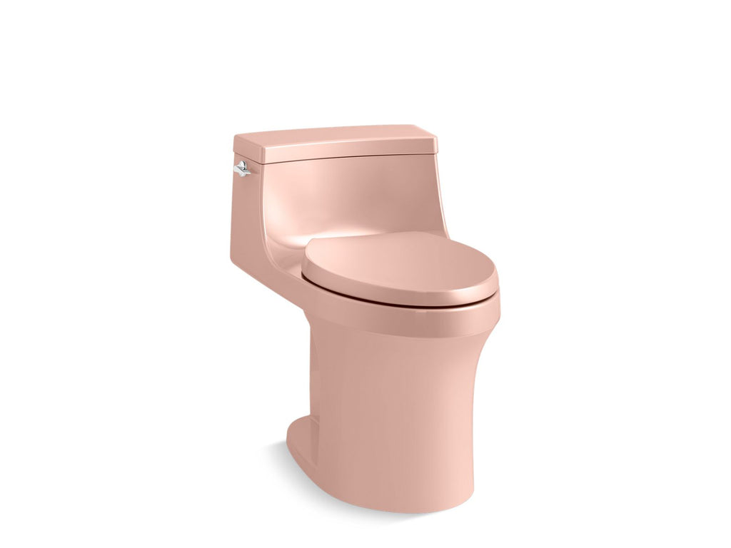 San Souci® One-Piece Compact Elongated Toilet With Concealed Trapway, 1.28 Gpf