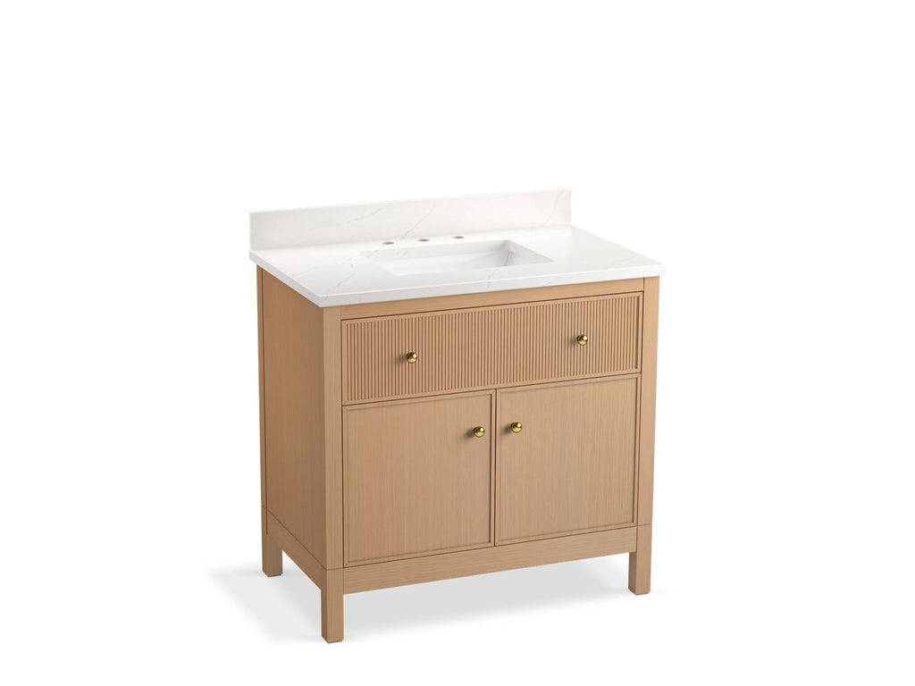 Malin™ By Studio Mcgee 36" Bathroom Vanity Cabinet With Sink And Quartz Top