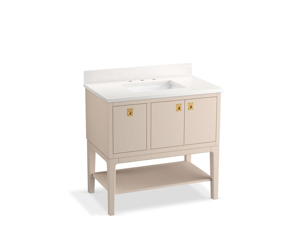Seagrove™ By Studio Mcgee 36" Bathroom Vanity Cabinet With Sink And Quartz Top
