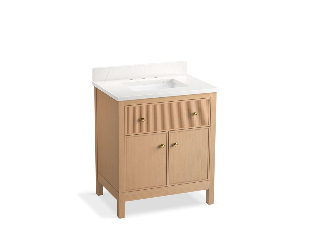 Malin™ By Studio Mcgee 30" Bathroom Vanity Cabinet With Sink And Quartz Top