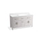 Kresla™ 60" Bathroom Vanity Cabinet With Sinks And Quartz Top