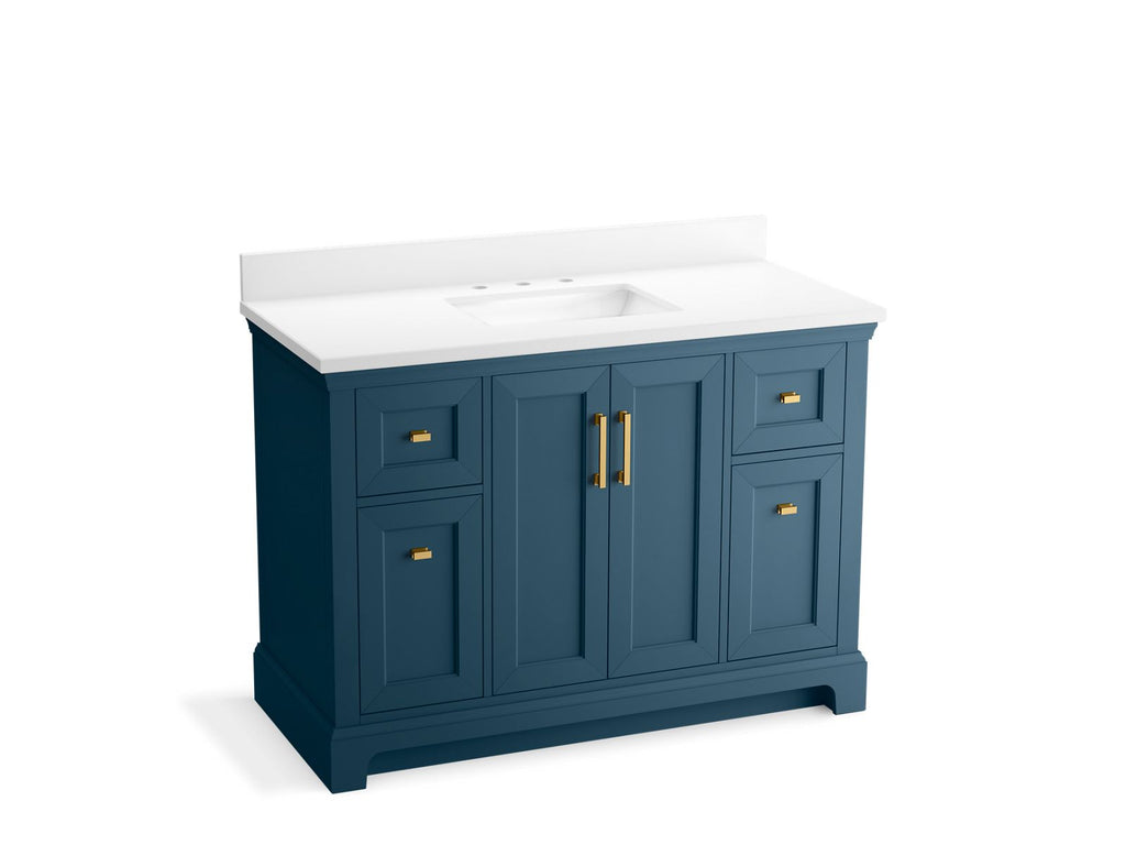 Charlemont™ 48" Bathroom Vanity Cabinet With Sink And Quartz Top