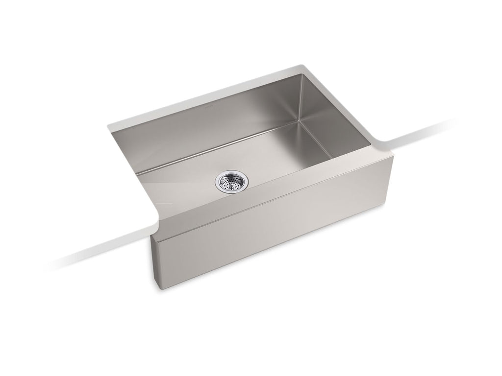 Strive® 33-1/2" Undermount Single-Bowl Farmhouse Kitchen Sink