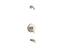 Pitch® Rite-Temp® Bath And Shower Trim Kit With Push-Button Diverter, Without Showerhead