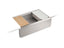Strive® 32-1/2" Undermount Single-Bowl Farmhouse Workstation Kitchen Sink