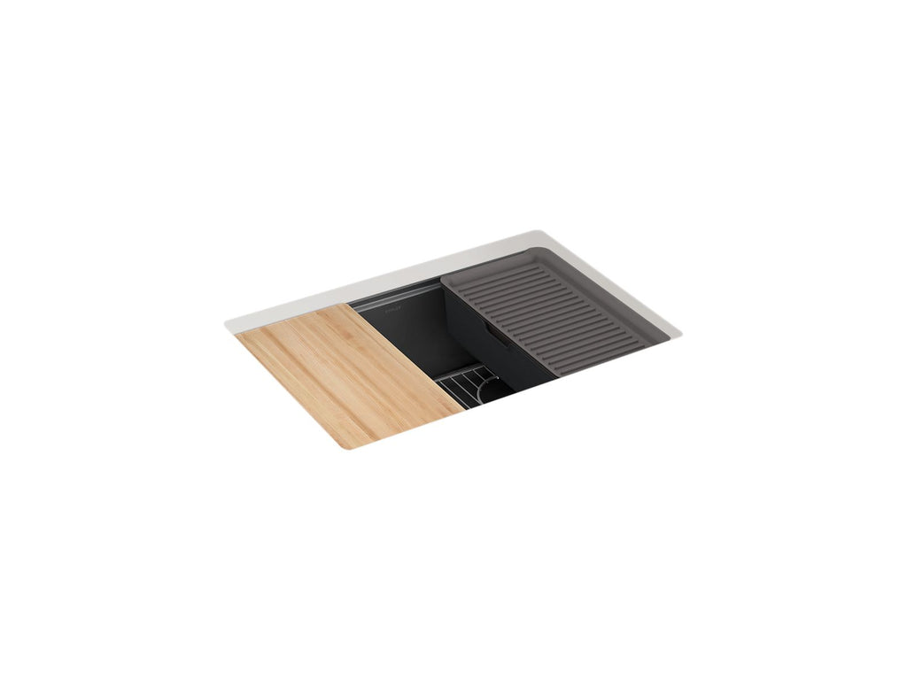 Billings™ 27" Undermount Single-Bowl Workstation Kitchen Sink