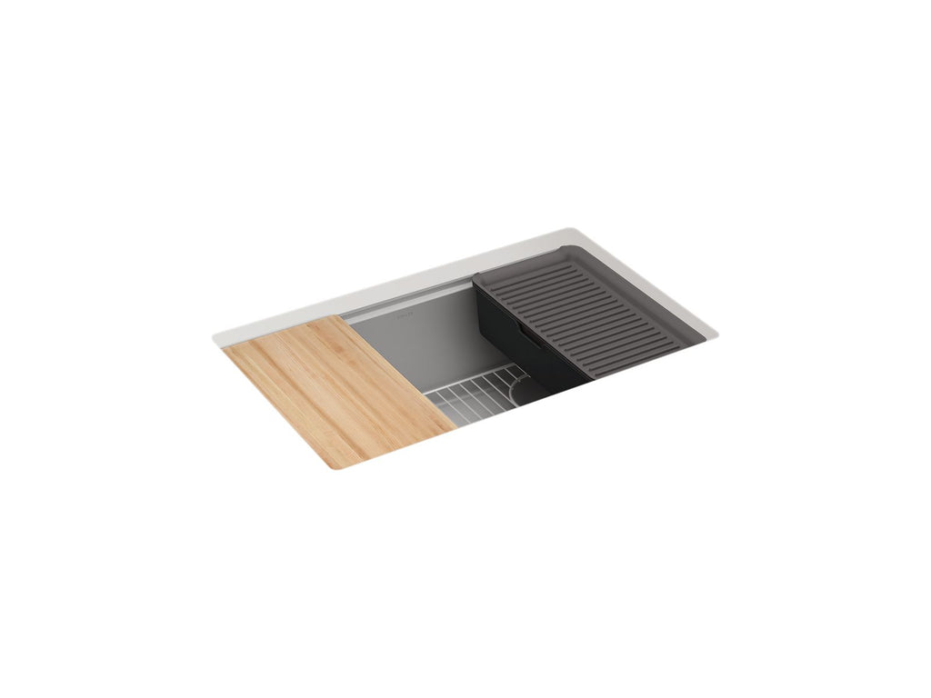 Billings™ 29" Undermount Single-Bowl Workstation Kitchen Sink