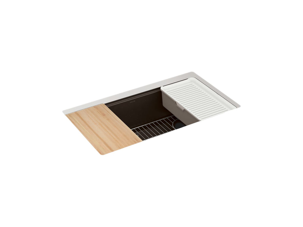 Billings™ 32-1/2" Undermount Single-Bowl Workstation Kitchen Sink