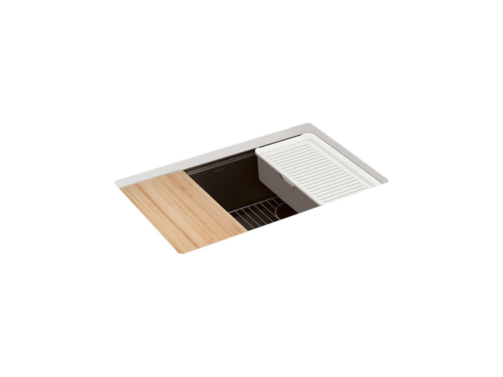 Billings™ 29" Undermount Single-Bowl Workstation Kitchen Sink
