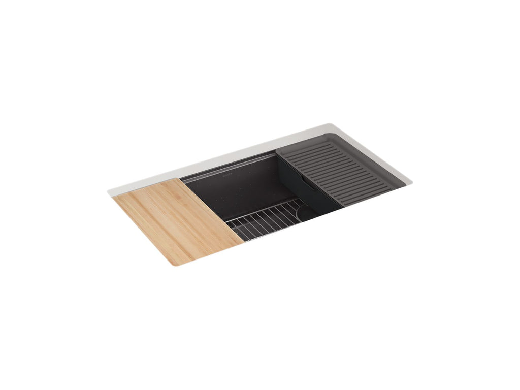 Billings™ 32-1/2" Undermount Single-Bowl Workstation Kitchen Sink