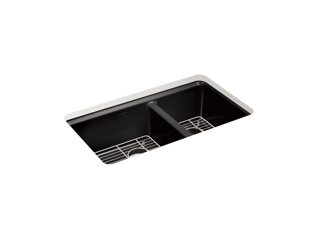 Riverby® 33" Undermount Double-Bowl Kitchen Sink