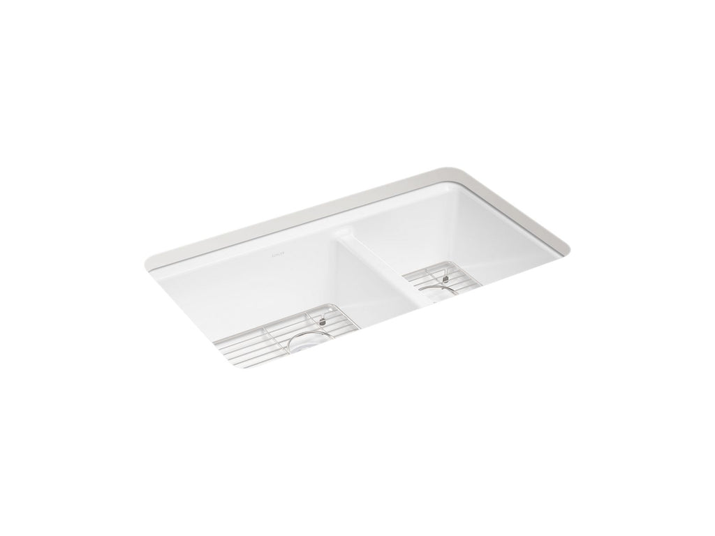 Riverby® 33" Undermount Double-Bowl Kitchen Sink
