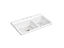 Riverby® 33" Top-Mount Double-Bowl Kitchen Sink