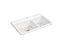 Riverby® 33" Top-Mount Double-Bowl Kitchen Sink