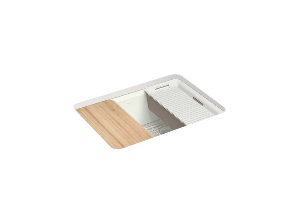 Riverby® 27" Undermount Single-Bowl Workstation Kitchen Sink