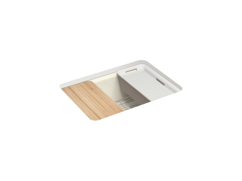 Riverby® 27" Undermount Single-Bowl Workstation Kitchen Sink