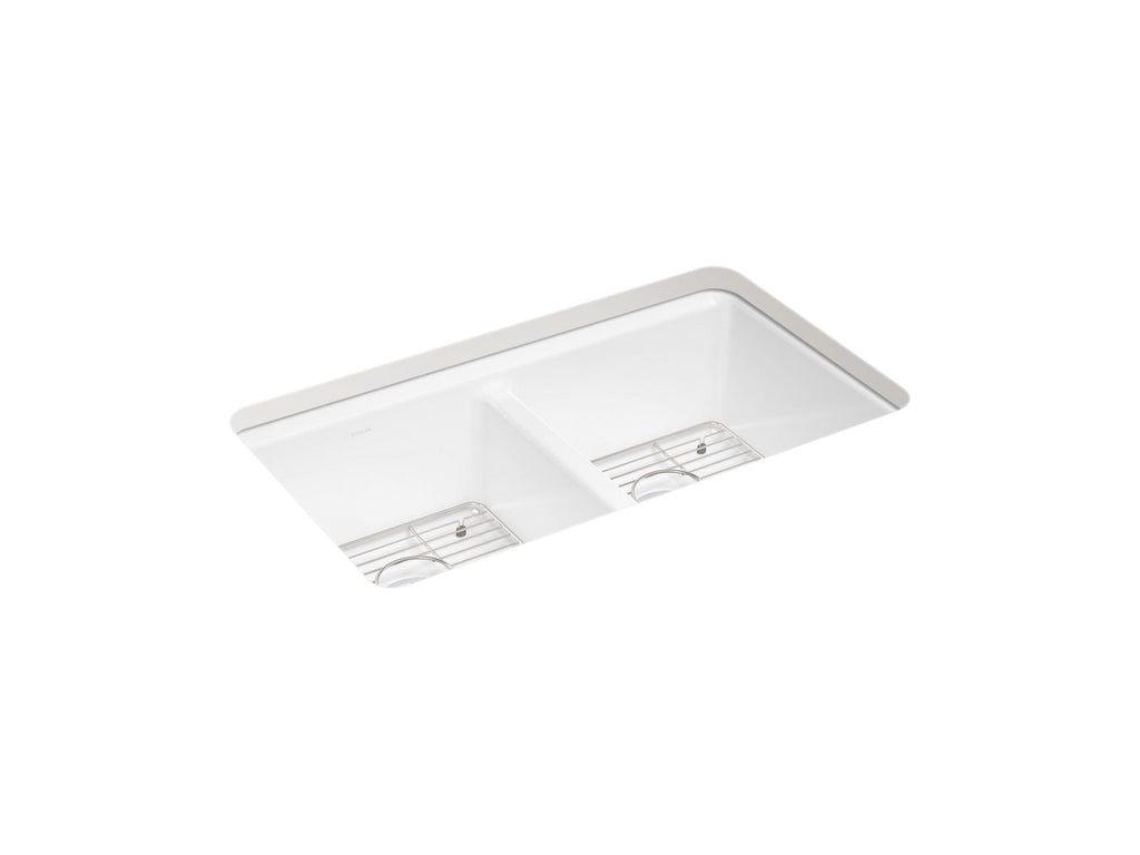 Riverby® 33" Undermount Double-Bowl Kitchen Sink
