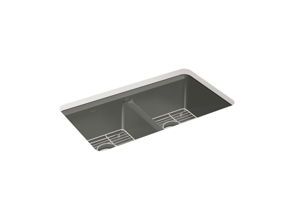 Riverby® 33" Undermount Double-Bowl Kitchen Sink