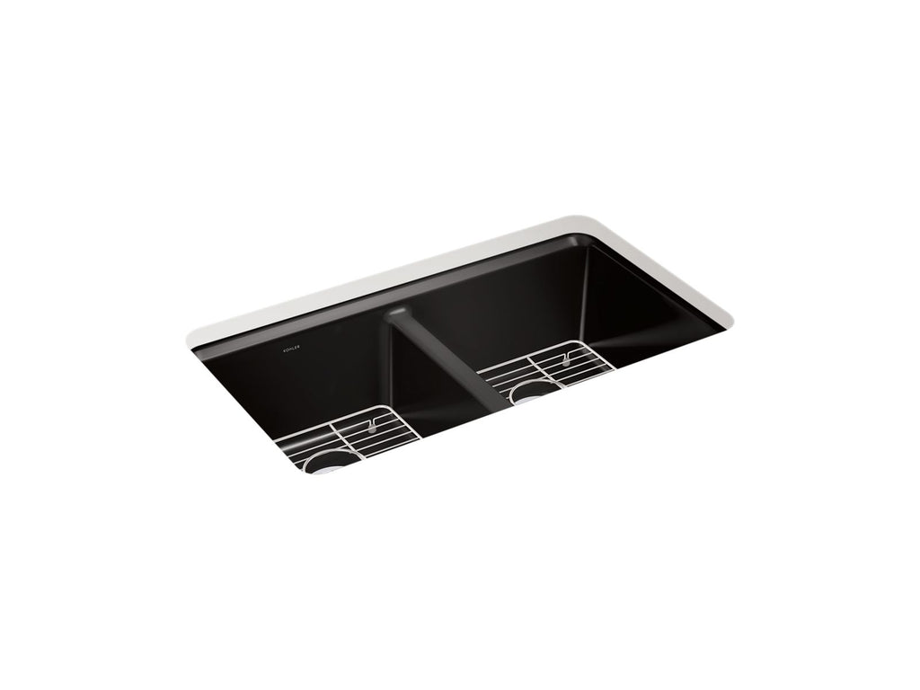 Riverby® 33" Undermount Double-Bowl Kitchen Sink