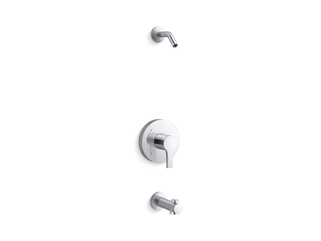 Elate® Rite-Temp® Bath And Shower Trim Kit, Without Showerhead