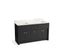 Alouette™ 60" Bathroom Vanity Cabinet With Sinks And Quartz Top