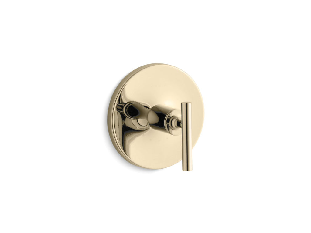 Purist® Mastershower® Temperature Control Valve Trim With Lever Handle