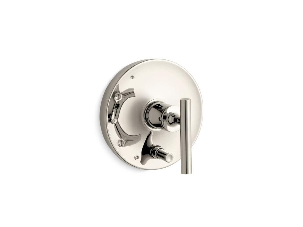Purist® Rite-Temp® Valve Trim With Push-Button Diverter And Lever Handle