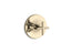 Purist® Mastershower® Temperature Control Valve Trim With Cross Handle