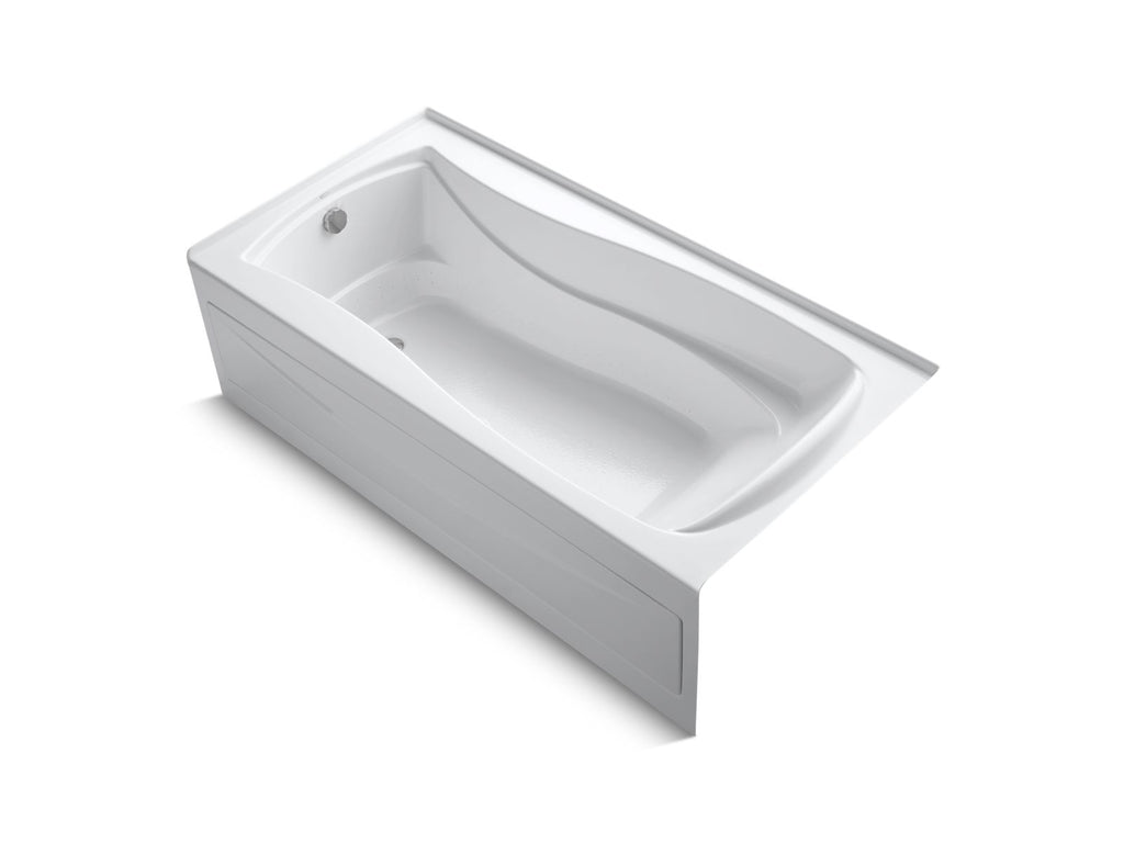 Mariposa® 72" X 36" Alcove Heated Bubblemassage™ Air Bath, Left Drain