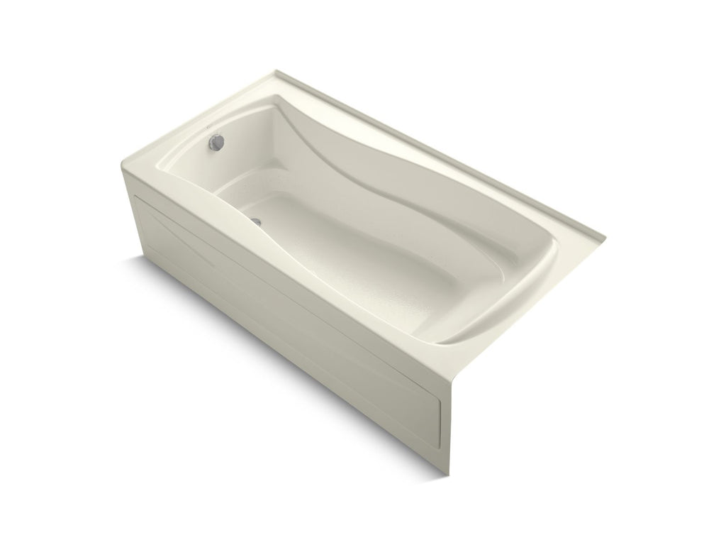 Mariposa® 72" X 36" Alcove Heated Bubblemassage™ Air Bath, Left Drain