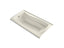 Mariposa® 72" X 36" Alcove Heated Bubblemassage™ Air Bath With Bask® Heated Surface, Left Drain