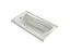 Mariposa® 72" X 36" Alcove Heated Bubblemassage™ Air Bath With Bask® Heated Surface, Left Drain