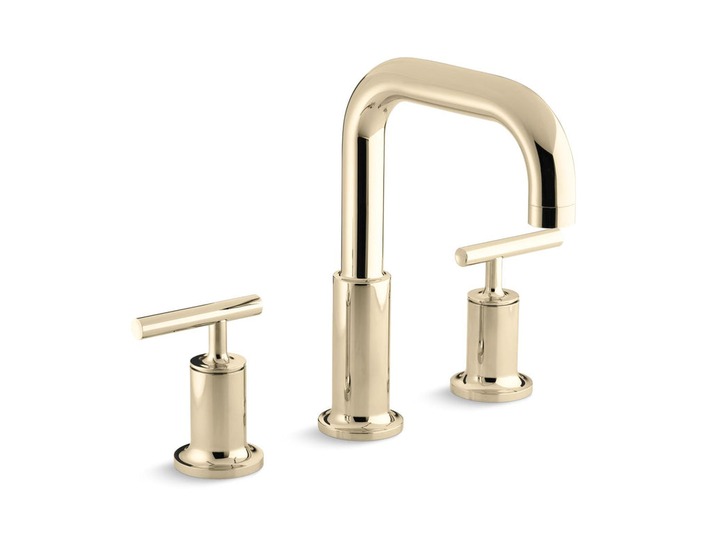 Purist® Deck-Mount Bath Faucet Trim With Lever Handles