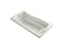 Mariposa® 72-1/4" X 36-1/4" Drop-In Heated Bubblemassage™ Air Bath