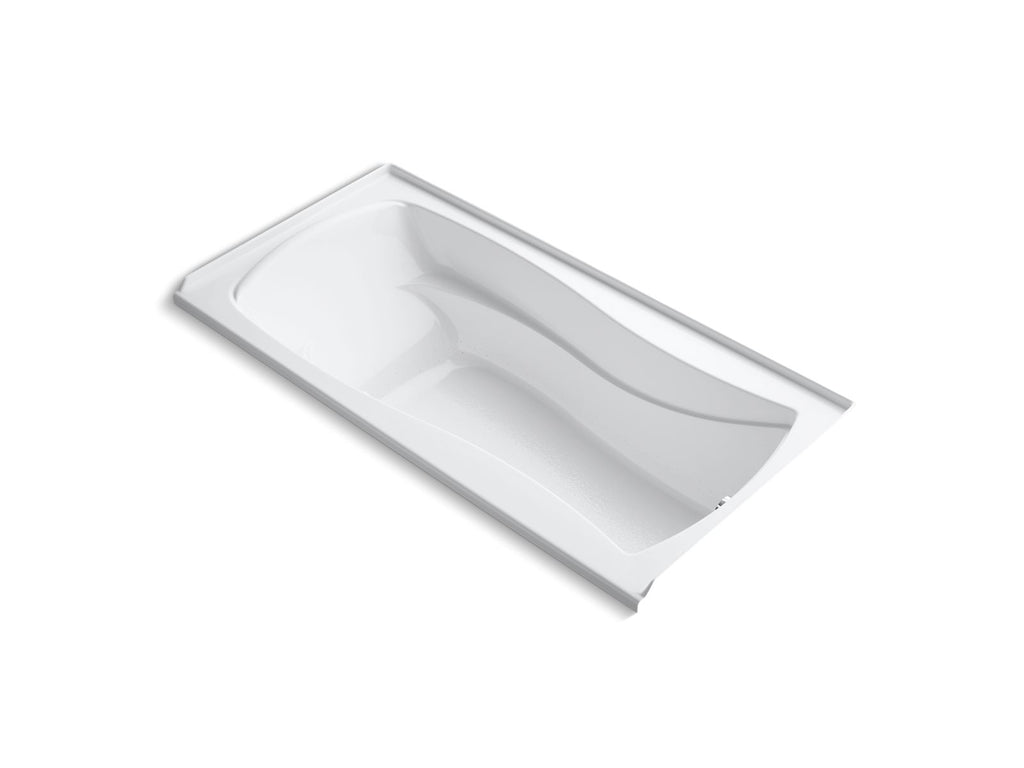 Mariposa® 72" X 36" Alcove Heated Bubblemassage™ Air Bath, Right Drain