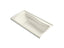 Mariposa® 72" X 36" Alcove Heated Bubblemassage™ Air Bath, Right Drain