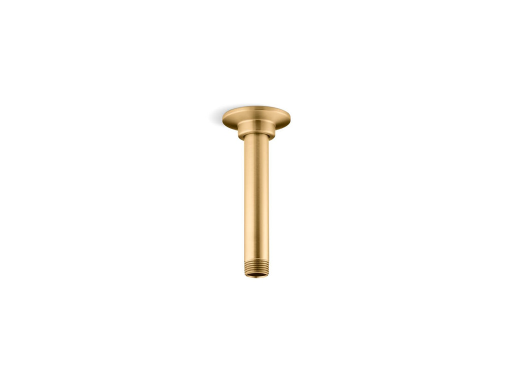 6" Ceiling-Mount Single-Function Rainhead Arm And Flange