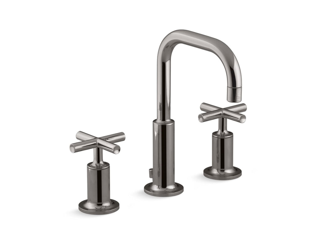 Purist® Widespread Bathroom Sink Faucet With Cross Handles, 1.2 Gpm
