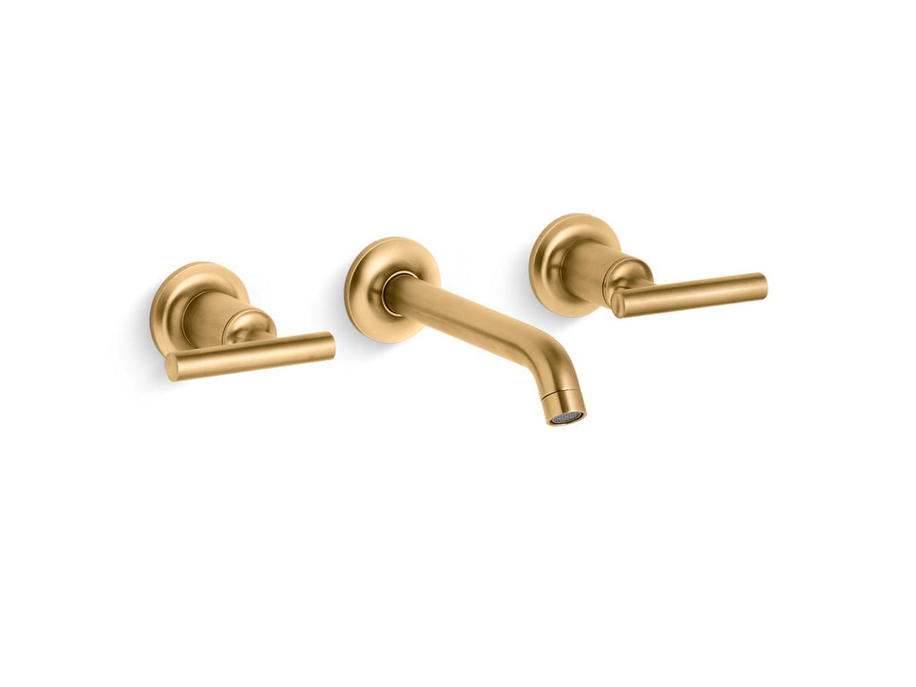 Purist® Wall-Mount Bathroom Sink Faucet Trim With Lever Handles, 1.2 Gpm