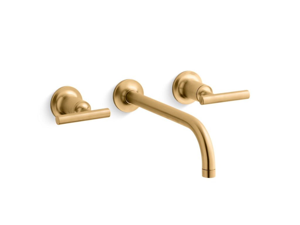 Purist® Wall-Mount Bathroom Sink Faucet Trim With Lever Handles, 1.2 Gpm