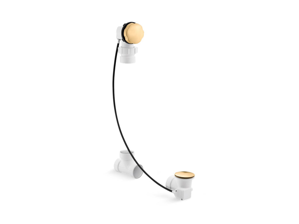 Clearflo Cable Bath Drain, Less Pvc Tubing