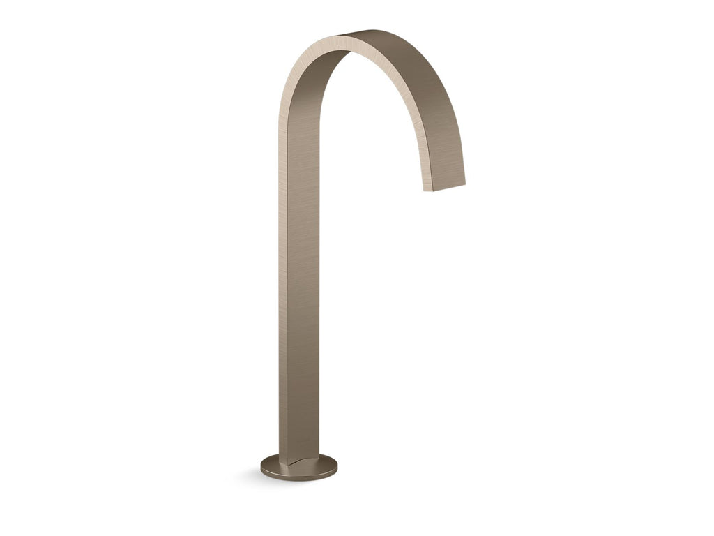 Components® Bathroom Sink Faucet Spout With Ribbon Design, 1.2 Gpm